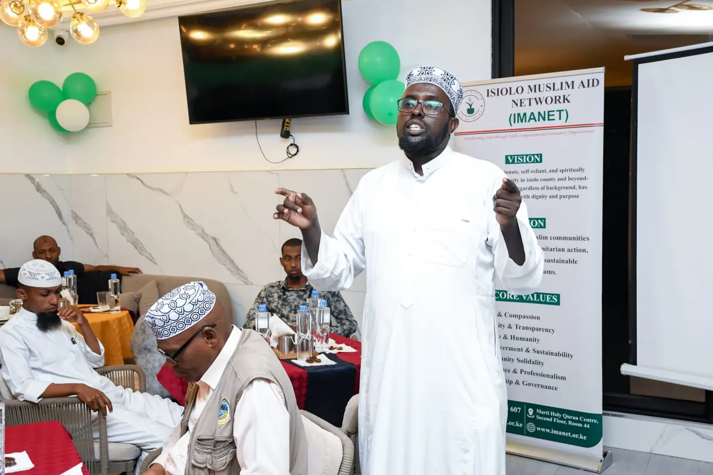 IMANET Honouring Our Partners, Volunteers, and Supporters”, was organized as a heartfelt gesture of gratitude to acknowledge those who have selflessly contributed to IMANET’s initiatives in the areas of humanitarian relief, youth empowerment, Islamic awareness, education, and social protection.