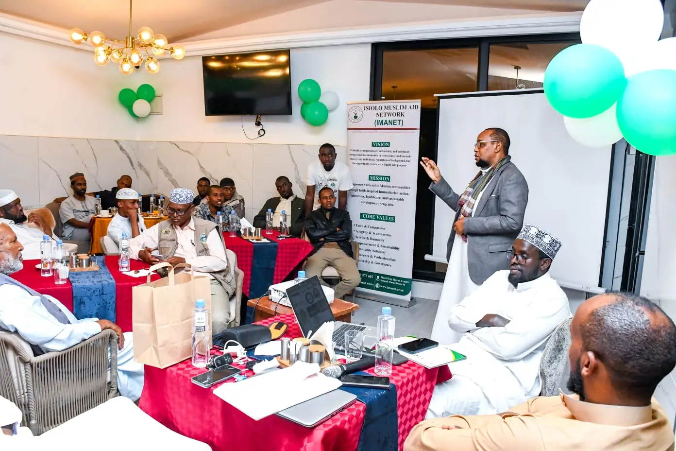 IMANET Honouring Our Partners, Volunteers, and Supporters”, was organized as a heartfelt gesture of gratitude to acknowledge those who have selflessly contributed to IMANET’s initiatives in the areas of humanitarian relief, youth empowerment, Islamic awareness, education, and social protection.